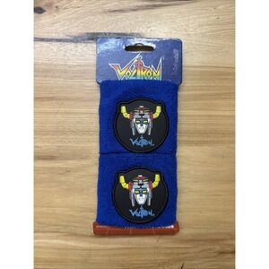 Bioworld Voltron Blue Terry Wristbands Sweat Band Retro Anime Brand New